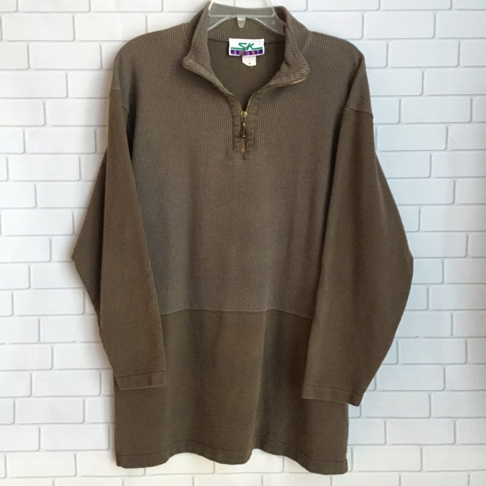 VTG SK Sport Pullover 1/4 Zip Sweatshirt